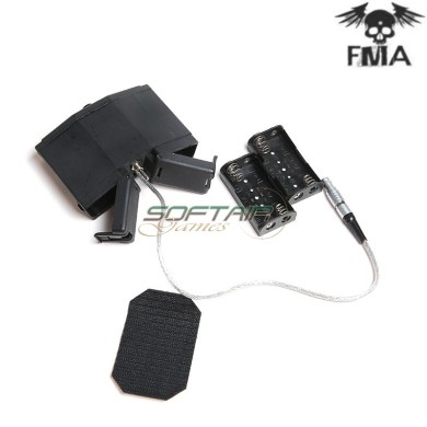 Battery case AVS-9 with Wire and battery PCB Black Fma (fma-tb1273-c)