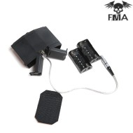 Porta Batteria AVS-9 Con Cavo e PCB batteria Black Fma (fma-tb1273-c)