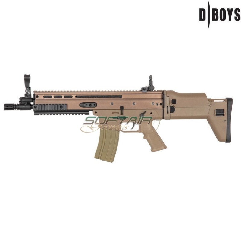 Electric Rifle Scar L/cqc Dark Earth Dboys (by-sc01t)