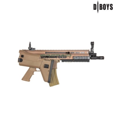 Electric Rifle Scar L/cqc Dark Earth Dboys (by-sc01t)