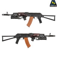 Fucile elettrico AK 600A FULL METAL & REAL WOOD Lanciagranate Double Bell (db-030100) Fucile elettrico AK 600A FULL METAL & REAL WOOD Lanciagranate Double Bell (db-030100)