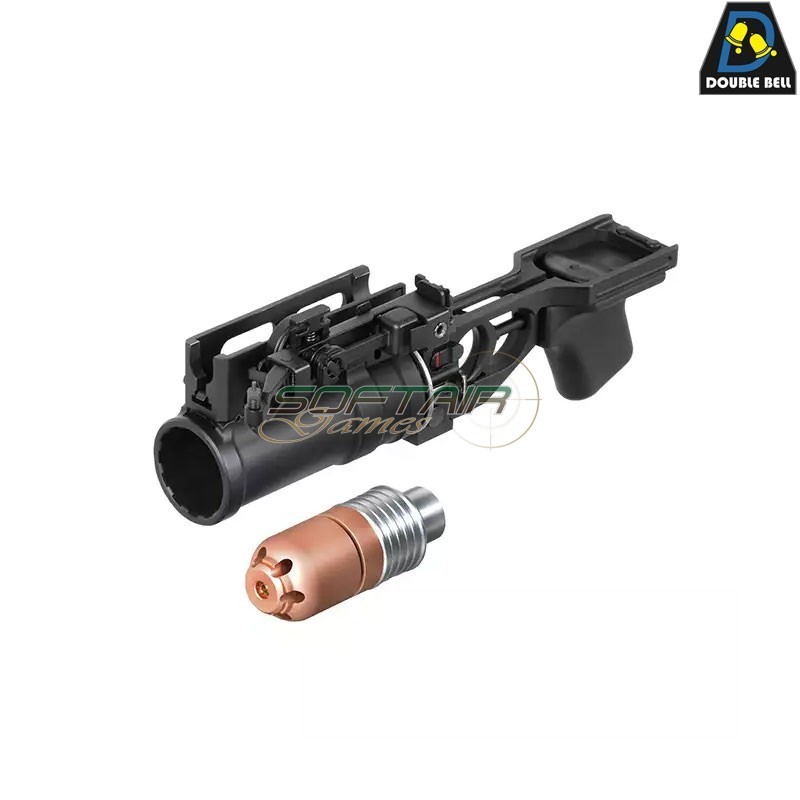 Electric rifle AK 600A FULL METAL & REAL WOOD Grenade launcher Double Bell (db-030100)