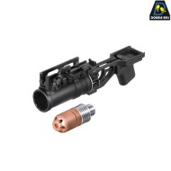 Electric rifle AK 600A FULL METAL & REAL WOOD Grenade launcher Double Bell (db-030100)