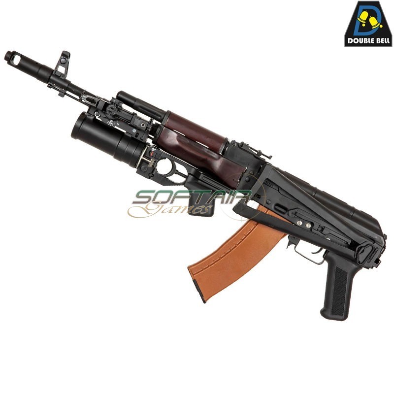 Fucile elettrico AK 600A FULL METAL & REAL WOOD Lanciagranate Double Bell (db-030100) Fucile elettrico AK 600A FULL METAL & REAL WOOD Lanciagranate Double Bell (db-030100)