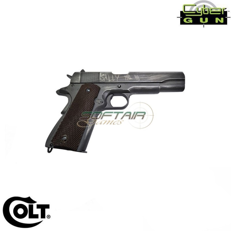 Pistola A Co2 Colt 1911 Sally Limited Edition Scarrellante Cybergun (180501) Pistola A Co2 Colt 1911 Sally Limited Edition Scarrellante Cybergun (180501)