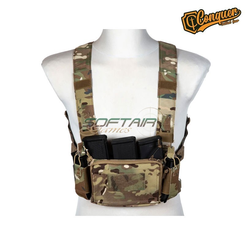 Micro Chest Rig MPC Multicam Conquer Tactical (cqc-18-035043-mc)