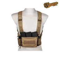 Micro Chest Rig MPC Tan Conquer Tactical (cqc-18-035040-tan)