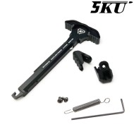 Ambidextrous charging handle black Strike Latchless for m4 aeg 5KU (5ku-si-04-bk)