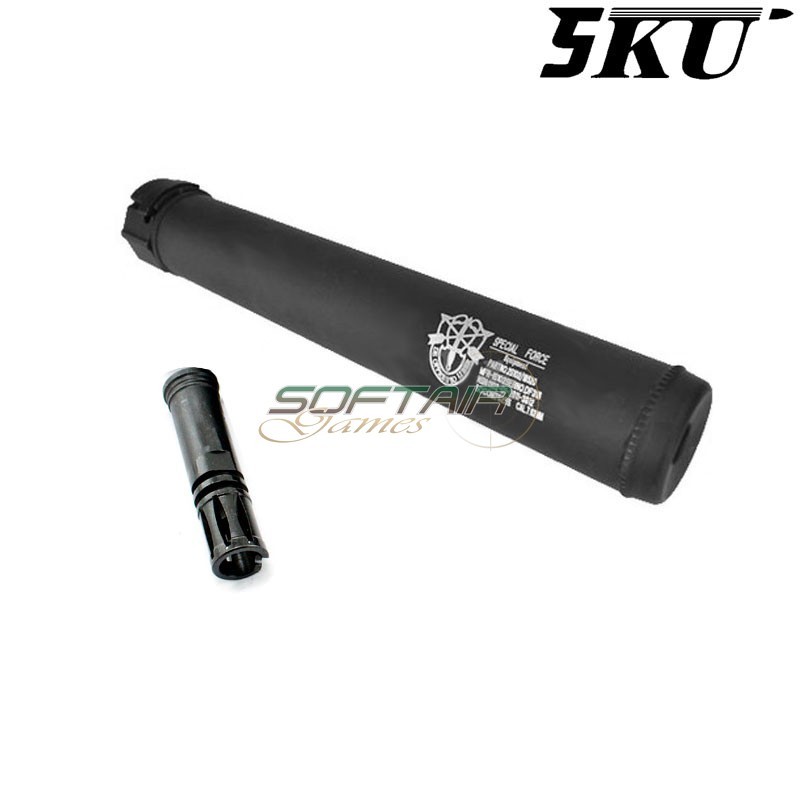 Silenziatore black SOCOM 762 SS QD type A 14mm CCW 5ku (5ku-143-a)