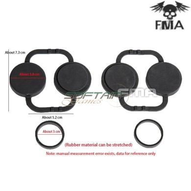 PVS-31 lens rubber cover Black Fma (fma-tb1402)