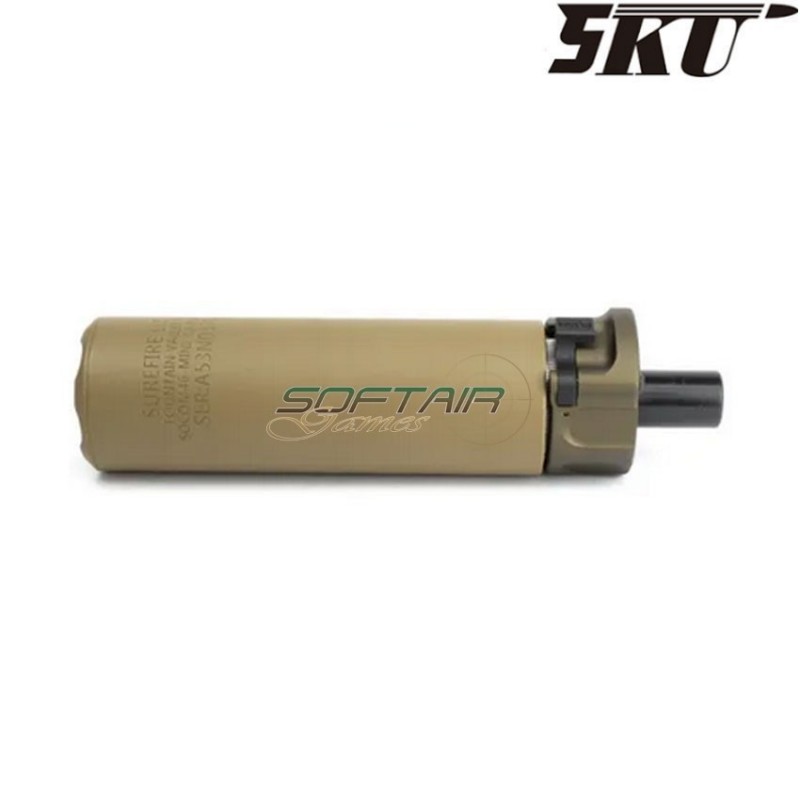 Silenziatore sf socom 46 mini 12mm cw dark earth per mp7 5ku (5ku-270-t)