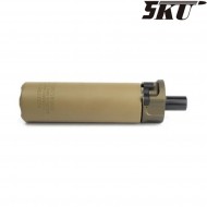 Sf socom 46 mini 12mm cw dark earth silencer for mp7 5ku (5ku-270-t)