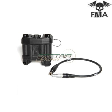 PVS-31 Battery case con strobo IR Black Fma (fma-tb1401-bk)