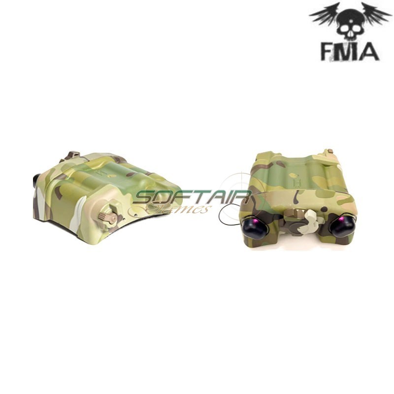 PVS-31 Battery case con strobo IR Dark Earth Fma (fma-tb1401-de)