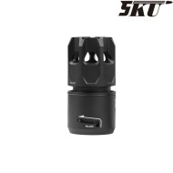 Flash hider oppressor black strike ind. style 5ku (5ku-si-08)