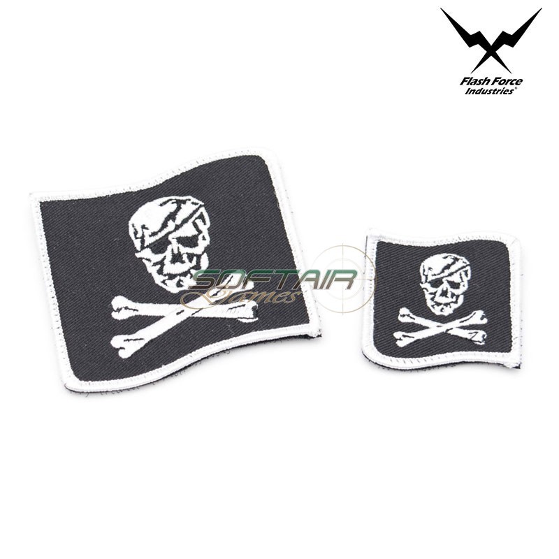 Patch Embroidered Skull NSWDG Navy Seal DEVGRU Blue Sqad. Flash Force Ind. (ffi-1105)