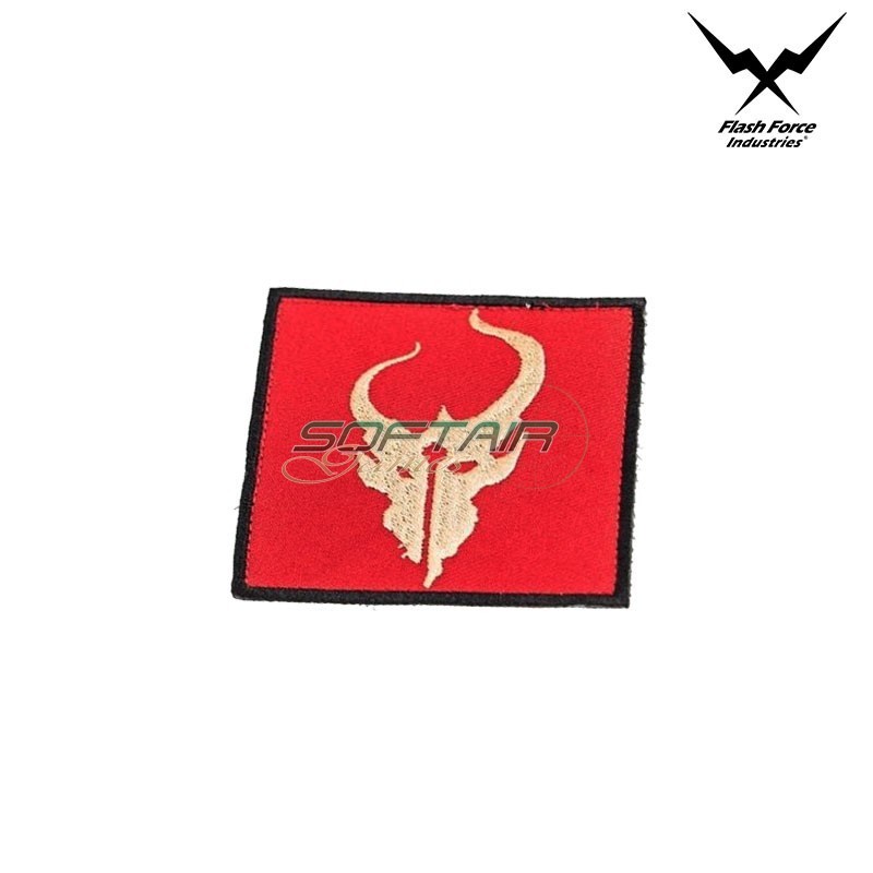 Patch Ricamata Demon Hunter Red DEVGRU Flash Force Ind. (ffi-1094)