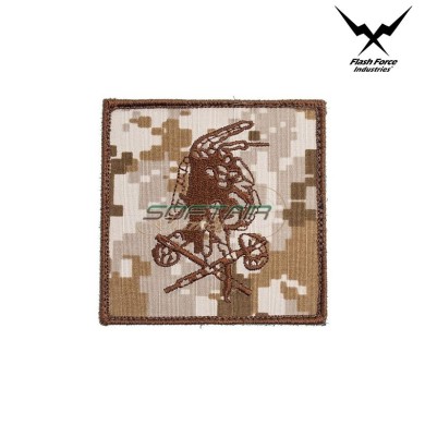 Patch Ricamata No Easy Day Shooter AOR1 NSWDG Red Squad Flash Force Ind. (ffi-1093)