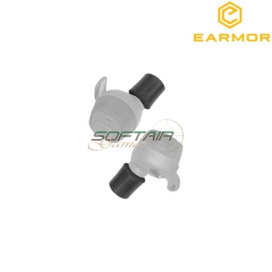 Replacement Silicone Earplugs for M20 Earmor (ea-m08)