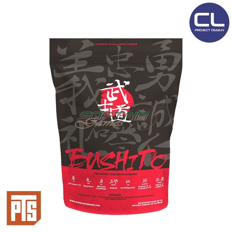 Pallini Bushido Master Grade BBs White 0.25gr Clarence Lai (cl-bu025450300) Pallini Bushido Master Grade BBs White 0.25gr Clarence Lai (cl-bu025450300)
