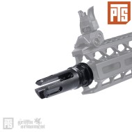 Griffin Taper Mount Stealth Flash Hider 14mm CCW Black PTS® (pts-ga029490307)