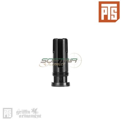 Griffin Taper Mount Stealth Flash Hider 14mm CCW Black PTS® (pts-ga029490307)