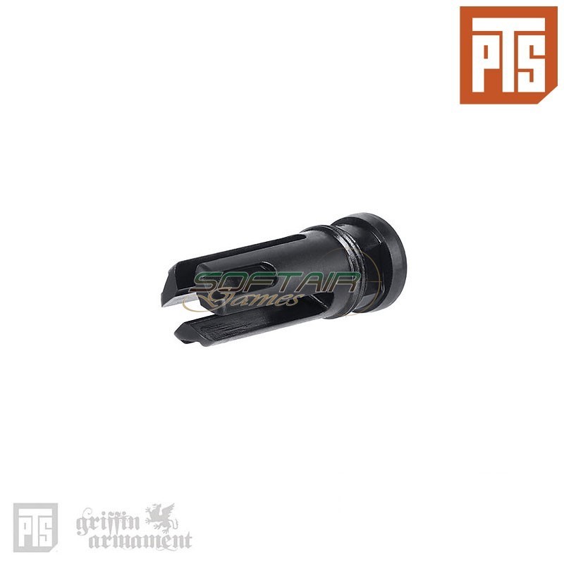 Griffin Taper Mount Stealth Flash Hider 14mm CCW Black PTS® (pts-ga029490307)