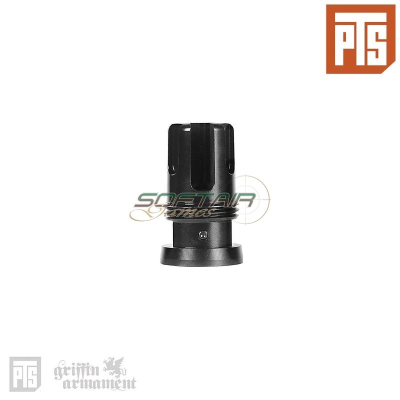 Griffin Taper Mount Minimalist Stealth Flash Hider 14mm CCW Black PTS® (pts-ga030490307) Griffin Taper Mount Minimalist Stealth Flash Hider 14mm CCW Black PTS® (pts-ga030490307)