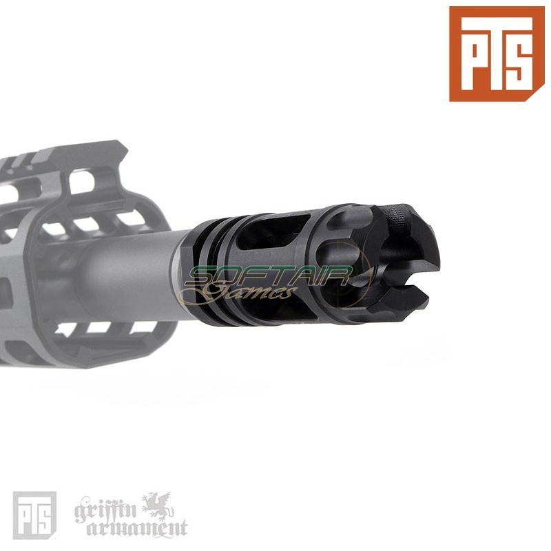 Griffin M4SD flashcomp spegnifiamma 14mm CCW black pts® (pts-ga034490307)