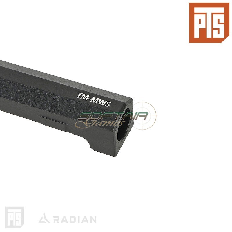 Leva armamento Radian Raptor LT GBB TM - MWS PTS® (pts-rd010490307)