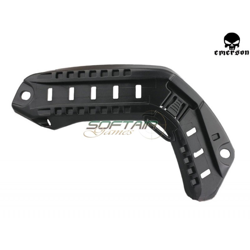 Side Slides Arc Fast For Helmet Black Emerson (cod.em5675bk)