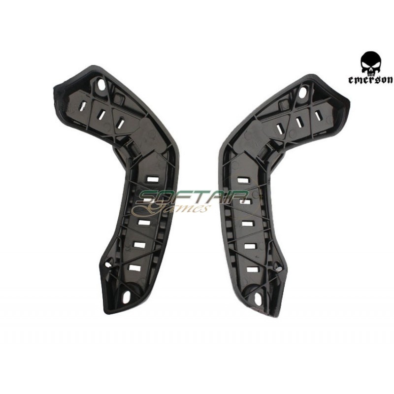 Slitte Laterali Fast Arc Per Elmetto Black Emerson (cod.em5675bk)