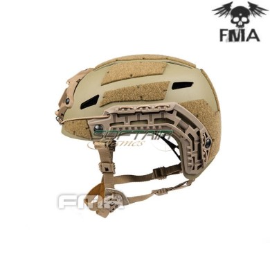 Helmet caiman ballistic Dark Earth Tan with new liner gear Fma (fma-tb1307b-detan)