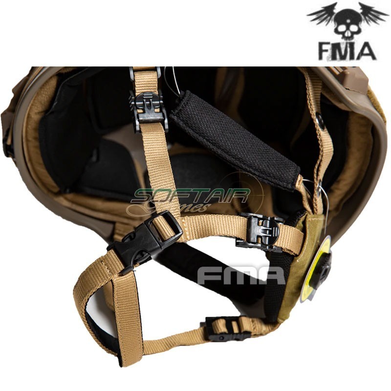 Helmet Ex balistic TWF Montaineer Type A DARK EARTH  FMA (fma-tb1268-a-de)