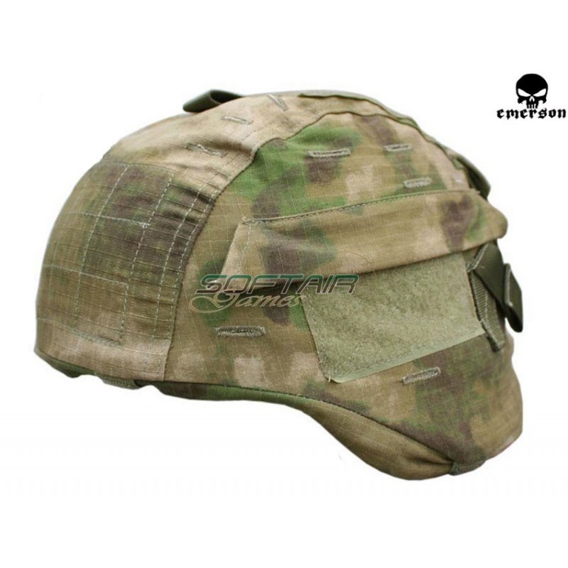 Cover For Mich 2000 Helmet Atacs Foliage Green Emerson (cod.em8830atfg)