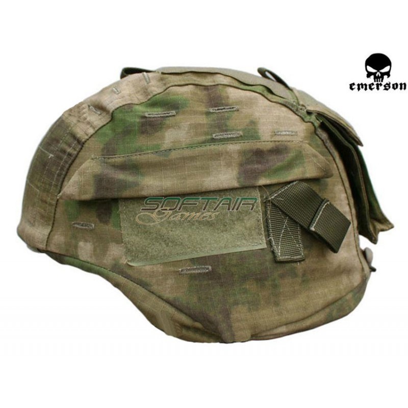 Cover For Mich 2000 Helmet Atacs Foliage Green Emerson (cod.em8830atfg)
