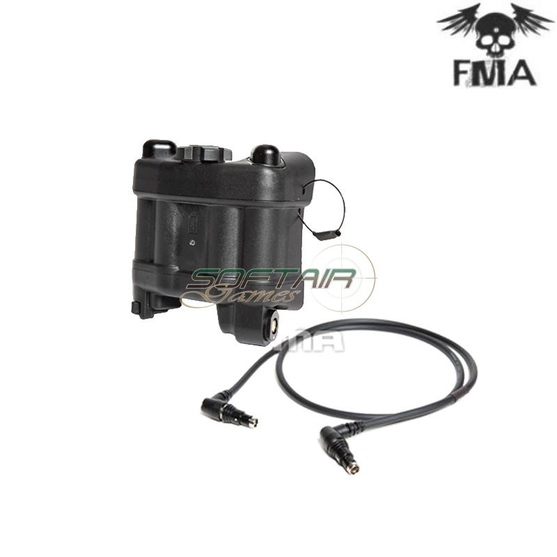 PVS-31 Battery case with IR strobe Black Fma (fma-tb1401b-bk)