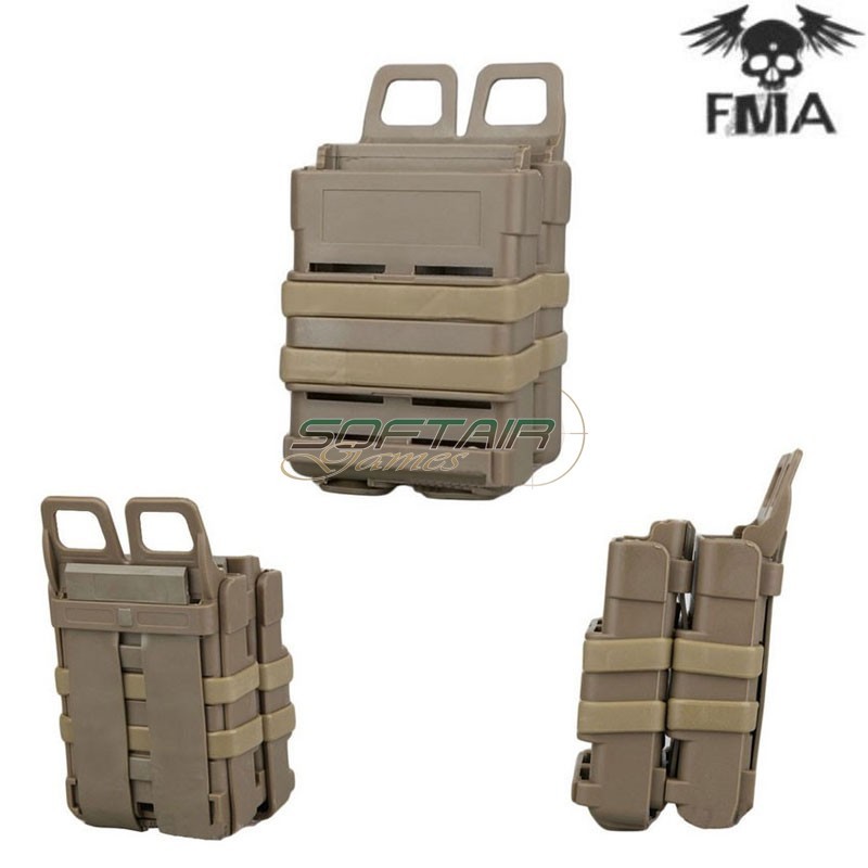 Double Rigid Fast M4 Mag Pouch Dark Earth FMA (fma-tb299) Double Rigid Fast M4 Mag Pouch Dark Earth FMA (fma-tb299)