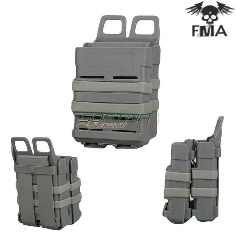 Double Rigid Fast M4 Mag Pouch Foliage Green FMA (fma-tb300) Double Rigid Fast M4 Mag Pouch Foliage Green FMA (fma-tb300)