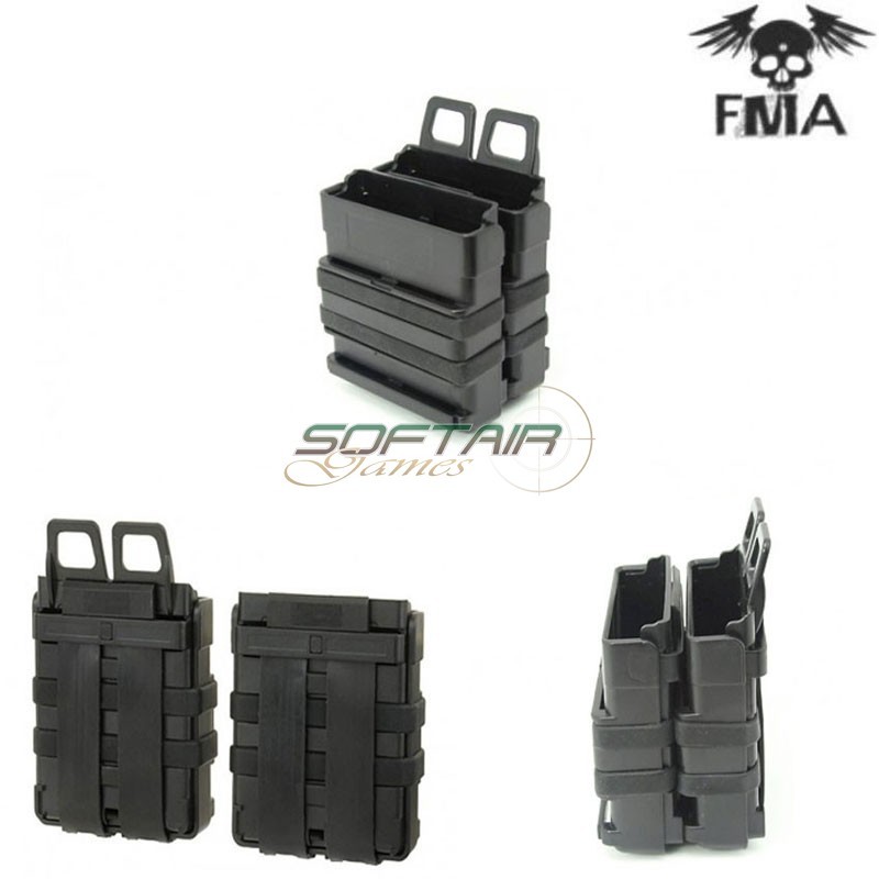 Double Rigid Fast 7.62 Mag Pouch Black FMA (fma-tb301) Double Rigid Fast 7.62 Mag Pouch Black FMA (fma-tb301)