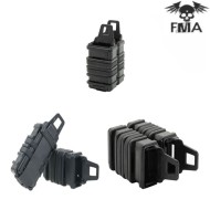 Double Rigid Fast Mp5/mp7 Mag Pouch Black FMA (fma-tb747)