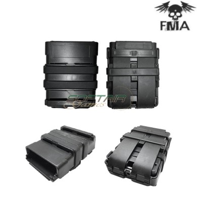 Single Rigid Fast M4 Mag Pouch Black FMA (fma-tb1007-bk)