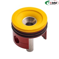 Testa cilindro NEW YELLOW 60° di seconda versione TYPE 2 in ergal fps (fps-tc60c) Testa cilindro NEW YELLOW 60° di seconda versione TYPE 2 in ergal fps (fps-tc60c)