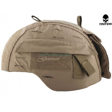 Cover For Mich 2000 Helmet Coyote Brown Emerson (cod.em5612cb)