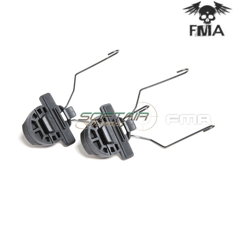 Supports Black Z3AD Peltor for MSA Sordin FMA (fma-tb1436b-bk)