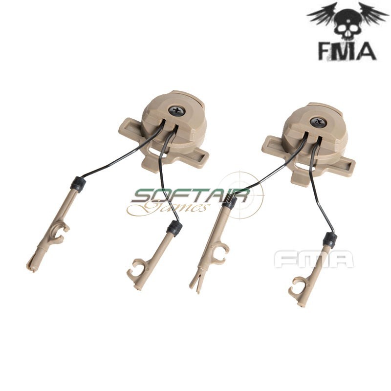 Supports Dark Earth Z3AD Peltor for Comtact FMA (fma-tb1436a-de)