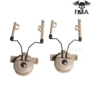 Supporti Dark Earth Z3AD Peltor per MSA Sordin FMA (fma-tb1436b-de)