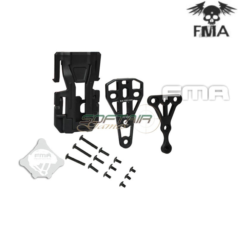 Trifecta connection auxiliary Black per molle FMA (fma-tb1041-bk)