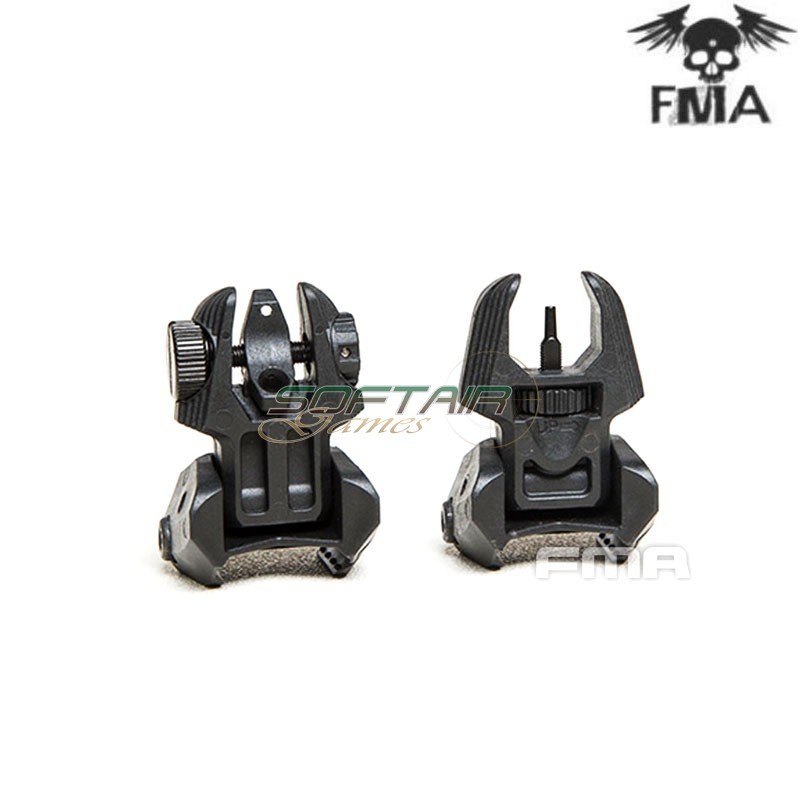 Set Tacche di mira FAB Defense Black FMA (fma-tb1358-bk)