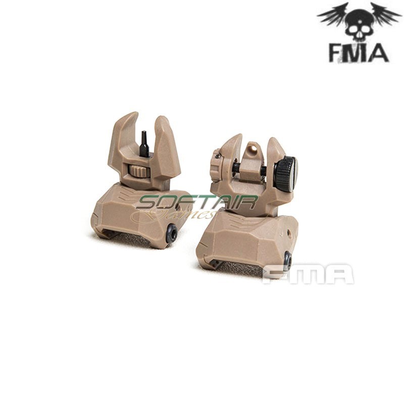 Set Tacche di mira FAB Defense Dark Earth FMA (fma-tb1358-de)